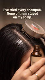 Follura Intelligent Red Light Scalp Massage Comb